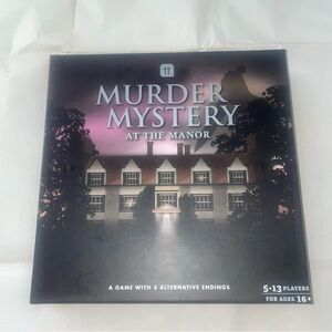 Talking Tables Murder Mystery At The Manor Interactive Game New